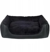 Legowiska dla psów - Ami Play Legowisko Sofa dla Psa Aspen XXL Czarny - miniaturka - grafika 1