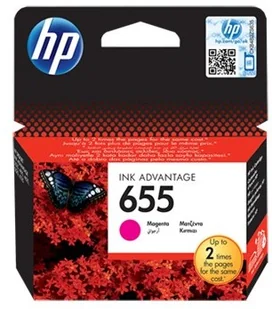 HP Nr 655 CZ111AE Orginalny czerwony - Tusze oryginalne - miniaturka - grafika 5