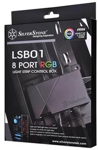 Silverstone LSB01 SST-LSB01 zestaw oświetlenia RGB LED z kontrolerem 53016 - Elementy oświetleniowe do komputerów - miniaturka - grafika 3