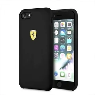 Ferrari fessih ci8bk etui na telefon komórkowy do modelu Apple iPhone 8/7 Czarny FESSIHCI8BK - Etui i futerały do telefonów - miniaturka - grafika 2