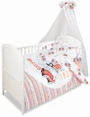 Pościel dla dzieci - Matex BabyMatex, Sweet Mix, Pościel 100x135 cm, komplet 3-elementowy, Racing Red - miniaturka - grafika 1