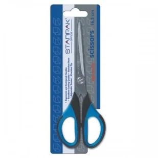 Starpak Nożyczki 16,5cm gumowaną rączką - Nożyczki - miniaturka - grafika 4