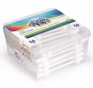 Canpol babies Patyczki higieniczne z ogranicznikiem 3/111 56 szt - Pozostałe kosmetyki - miniaturka - grafika 3