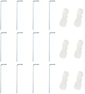 vidaXL Rozkładany namiot ogrodowy, sześciokątny, 3,6x3,1 m, szary - Pawilony ogrodowe - miniaturka - grafika 10