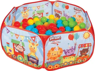 PILSAN PILSAN Kojec składany + 200 piłeczek - Maty edukacyjne - miniaturka - grafika 2