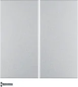 Systemy inteligentnych domów - Hager Hager KNX RF B.Kwadrat/B.3/B.7 aluminium przycisk 4-krotny quicklink B_85648183 - miniaturka - grafika 1