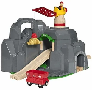 Brio GmbH BRIO World  duży złoty Refill 33889 z drewnianym Sound-tunele zestaw do gry kolejki - Pociągi dla dzieci - miniaturka - grafika 3