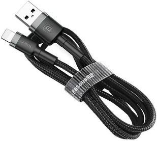 Baseus CAFULE LIGHTNING CABLE 200CM GREY/BLACK - Kable USB - miniaturka - grafika 6