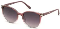 Okulary przeciwsłoneczne - Swarovski Okulary przeciwsłoneczne Damskie SK-0191-72T ( 55 mm) - miniaturka - grafika 1