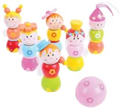 Zabawki i gry sportowe - Bigjigs Toys Wróżki kręgle - miniaturka - grafika 1