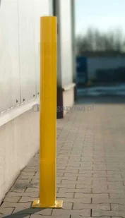 Stalowy słupek ochronny (wys. 1000 mm) - Wyposażenie miejsc publicznych - miniaturka - grafika 4