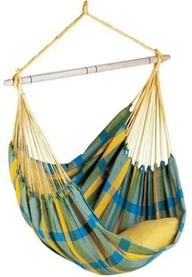 Spokey Hamak Bench Green - Fotele ogrodowe wiszące - miniaturka - grafika 12