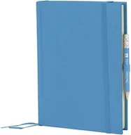 Notesy i bloczki - Grand Semikolon Notes podróżny Uni Voyage niebiański błękit 357560 - miniaturka - grafika 1