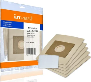 Zelmer Worki do odkurzacza Józek + filtr IZ-JOZEK - Worki do odkurzaczy - miniaturka - grafika 2