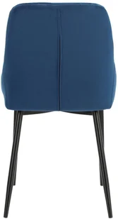 Intesi Krzesło Floyd Velvet niebieskie - Krzesła - miniaturka - grafika 4