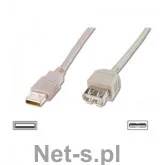 Kable USB - Logilink Kabel USB 2.0 typ A męski typ A żeński,5m [CU0012] - miniaturka - grafika 1