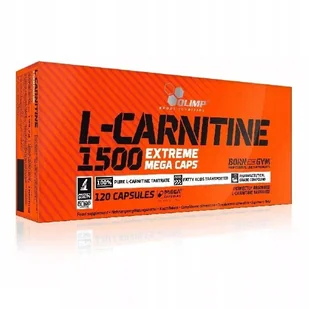 Olimp L-Carnitine 1500mg Extreme 120 Mega Caps roz uniw 5901330028847 - Witaminy i minerały dla sportowców - miniaturka - grafika 9