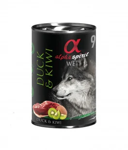 Alpha Spirit KACZKA Z KIWI 400G - Mokra karma dla psów - miniaturka - grafika 3
