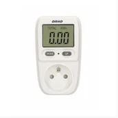 Liczniki energii elektrycznej - ORNO ORNO OR-WAT-419 Watomierz z wyświetlaczem LCD OR-WAT-419 - miniaturka - grafika 1