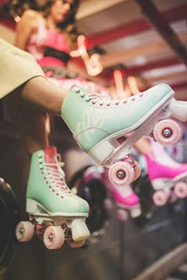 RIO ROLLER Wrotki klasyczne retro Script Pink Lilac Rio Roller + Torba RIO270 - Wrotki - miniaturka - grafika 6