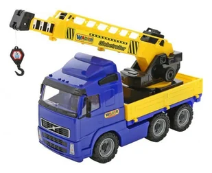 Wader Quality Toys QT Dźwig 3 kolory - Samochody i pojazdy dla dzieci - miniaturka - grafika 6