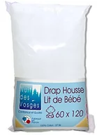 Prześcieradła - Nuit des Vosges Nuit wogezy 2167856 cotoval Baby prześcieradło z gumką Uni bawełna biała 60x120 cm 2167856 - miniaturka - grafika 1