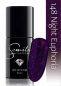 Lakiery hybrydowe - Semilac Lakier Hybrydowy Semilac 148 Night Euphoria - 7 Ml 70453 - miniaturka - grafika 1