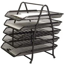 Q-CONNECT Zestaw na biurko Office Set metalowy 5 szufladek czarny KF18474 - Akcesoria na biurko Q-CONNECT Zestaw na biurko Office Set metalowy 5 szufladek czarny KF18474 - Akcesoria na biurko - miniaturka - grafika 1