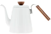 Hario Czajnik Bona BDK-80-W 0,8l kolor kremowy) BDK-80-W - Zaparzacze i kawiarki - miniaturka - grafika 3