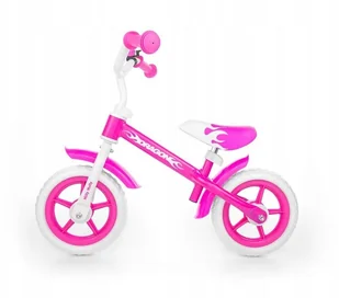 Milly Mally Rowerek Biegowy Dragon pink - Rowerki biegowe - miniaturka - grafika 43