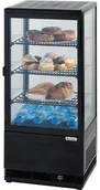 Artykuły do ekspozycji w sklepie - Stalgast Witryna ekspozycyjna chłodnicza czarna 78 l - 852171 - miniaturka - grafika 1