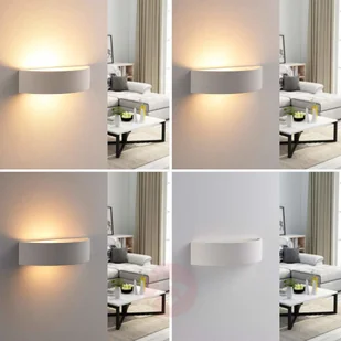 Lampa ścienna Aurel, gipsowa, żarówka easydim - Lampy ścienne - miniaturka - grafika 2