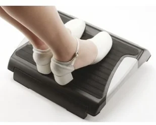 Q-Connect PODNÓŻEK Z REGULACJĄ X3 400X70X350MM ANTRACYTOWY zakupy dla firm KF20076 - Podnóżki, podpórki, podkładki - miniaturka - grafika 2