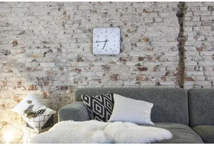 Nextime Zegar ścienny, Alex Radio Controlled, biały, 35x35x5 cm - Zegary - miniaturka - grafika 7