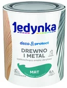 Farby zewnętrzne - Jedynka D&p- farba, matowa, turkusowa, 0.7l - miniaturka - grafika 1