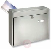 Skrzynki na listy - Skrzynka BORKUM ze stali szlachetnej - miniaturka - grafika 1