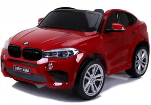 Import leantoys Auto na Akumulator Nowe BMW X6M Czerwone Lakierowane - Pojazdy elektryczne dla dzieci Import leantoys Auto na Akumulator Nowe BMW X6M Czerwone Lakierowane - Pojazdy elektryczne dla dzieci - miniaturka - grafika 6