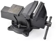 Imadła i ściski - MAR-POL Imadło obrotowe ślusarskie z kowadełkiem 125mm M36009 - miniaturka - grafika 1