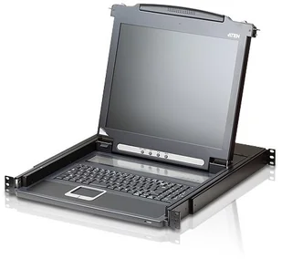 Aten KVM 8 port LCD 19 + keyboard + touchpad PS/2 or 1U 19 Rack (CL1308N-ATA-AG) - Przełączniki KVM - miniaturka - grafika 2