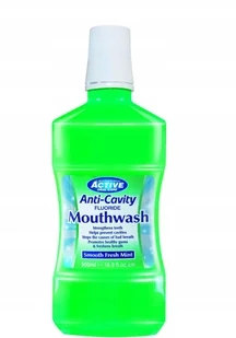 Active Płyn do płukania jamy ustnej Fresh Mint z fluorem 500 ml - Płyny do płukania jamy ustnej - miniaturka - grafika 2
