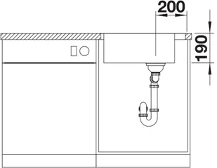 Blanco CLARON XL 60-IF/A 521641 - Zlewozmywaki - miniaturka - grafika 5