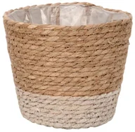 Donice - TAJEMNICZY OGRÓD Osłona doniczki wiklinowa 17.5 cm KOSZ MOROCCAN - miniaturka - grafika 1