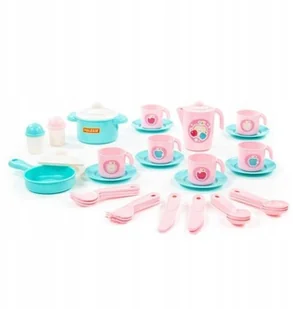 Wader 80035 Zestaw naczyń Nastka na 6 osób - Samochody i pojazdy dla dzieci - miniaturka - grafika 3