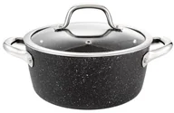 Garnki - Tescoma Garnek PRESIDENT Stone z pokrywką 20 cm, 2.5 l - miniaturka - grafika 1