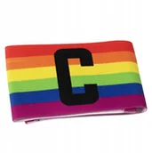 Piłka nożna - Select Opaska kapitana Sr tęczowa 16669 - miniaturka - grafika 1