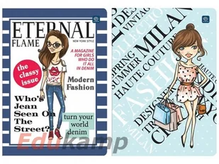 INTERDRUK Zeszyt A5 16 kartkowy w kratkę - Zeszyty szkolne - miniaturka - grafika 2