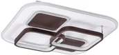Lampy sufitowe - Rabalux Delion LED Biały | Brąz LED 50W Ściemnialna, Pilot, Barwa światła zmienna Lampa sufitowa 6250 6250 - miniaturka - grafika 1
