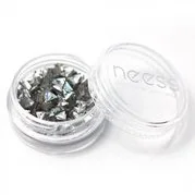 Neess Blink Jet, ozdoba na paznokcie trójkąty Srebrne, 1 g - Lakiery do paznokci - miniaturka - grafika 3
