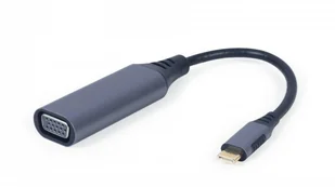 Gembird ADAPTER USB TYP-C DO VGA NA KABLU, KOLOR SZARY A-USB3C-VGA-01 - Adaptery i przejściówki - miniaturka - grafika 3