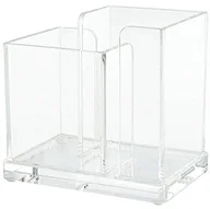 Wizytowniki - Wedo 606016 Butler ze szkła akrylowego (CRIST allic, 2 przegrody) przezroczysty 0606016 - miniaturka - grafika 1
